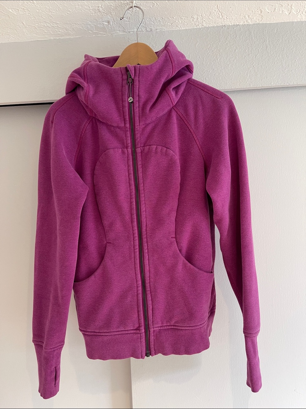 lululemon athletica Women's Hooded Full-Zip Jacket - Magenta